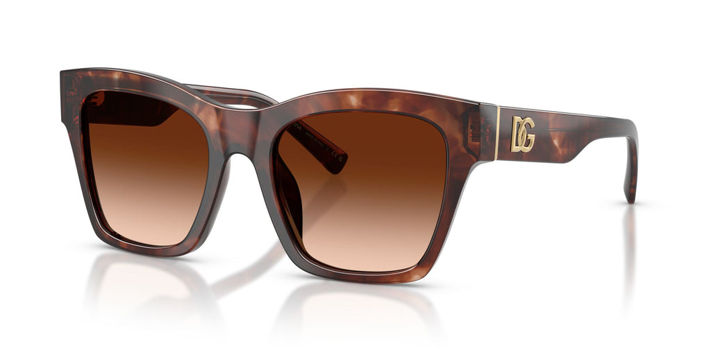 Dolce & Gabbana 0DG4512 322274 53 Dark Red Havana/ Brown Gradient