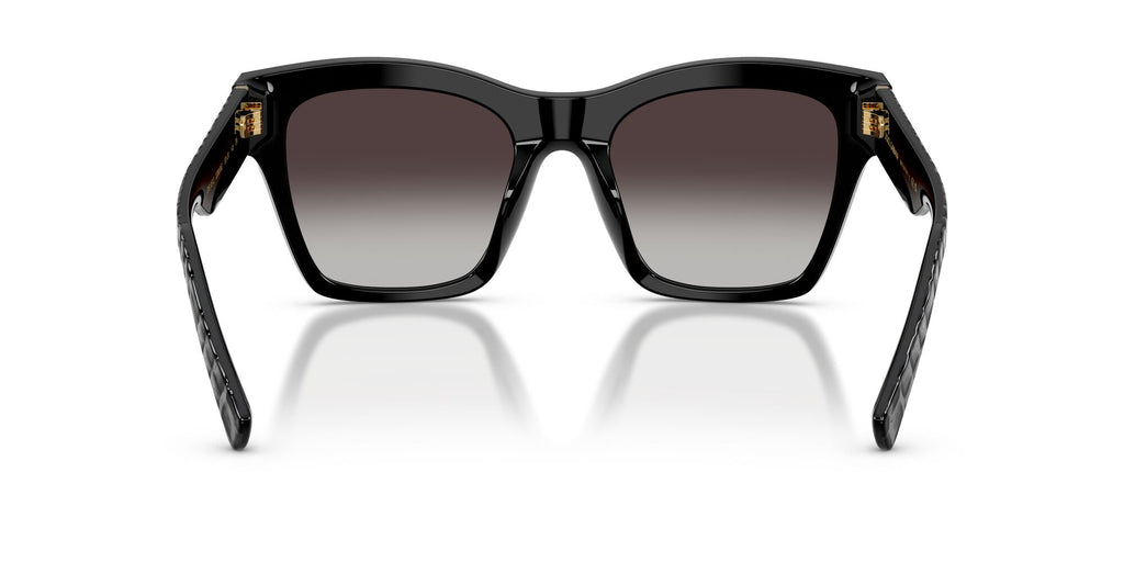 Dolce & Gabbana 0DG4512 32888G 53 Black Texture Cocco/ Grey Gradient