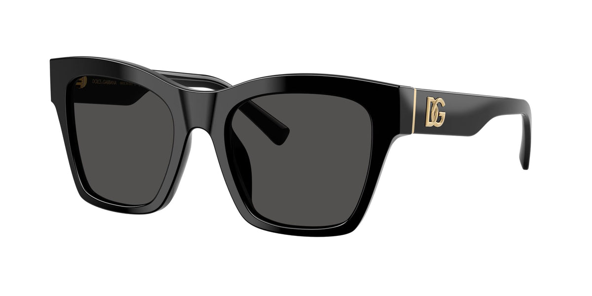 Dolce & Gabbana 0DG4512 501/87 53 Black/ Dark Grey