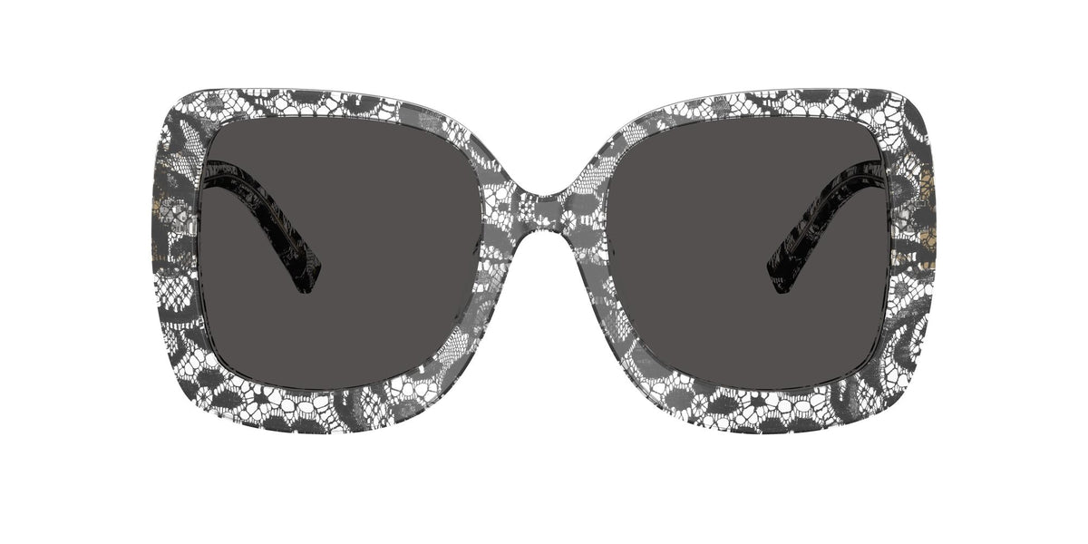 Dolce & Gabbana 0DG4513 328787 55 Black Lace/ Dark Grey