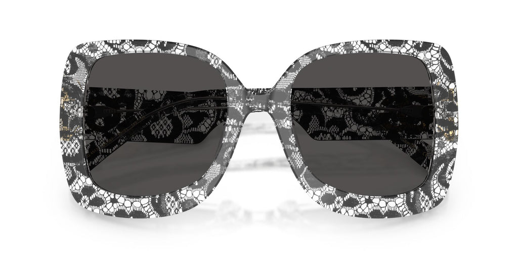 Dolce & Gabbana 0DG4513 328787 55 Black Lace/ Dark Grey