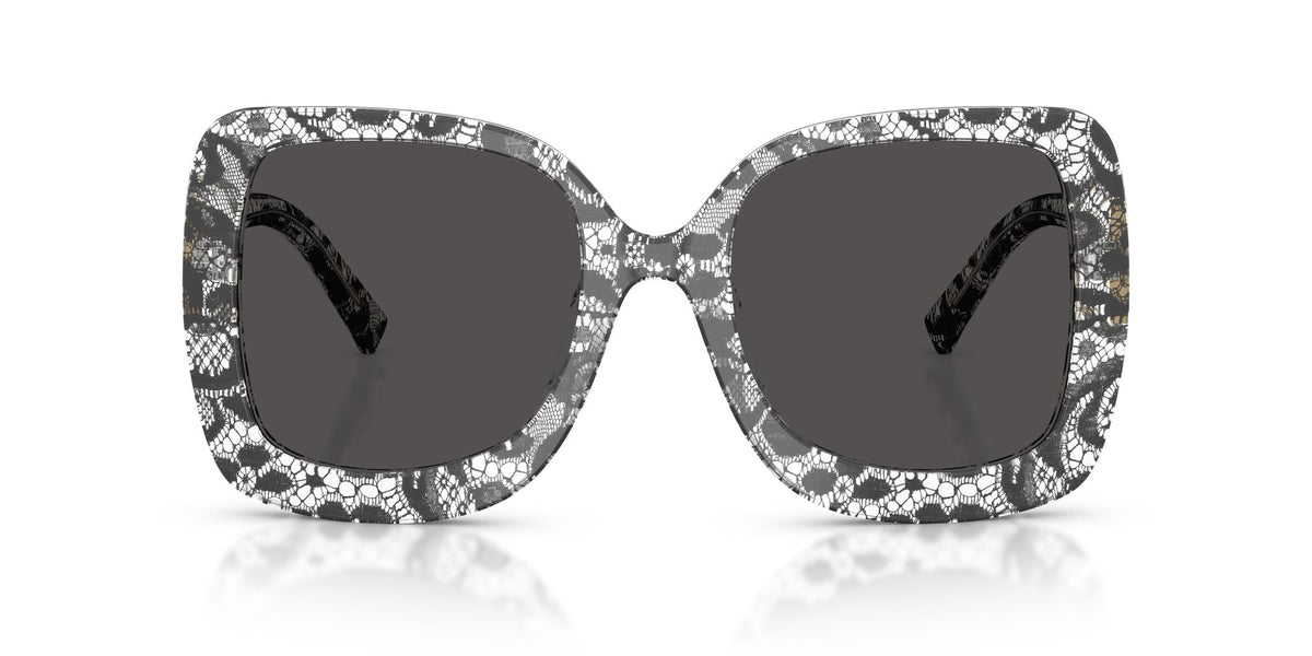 Dolce & Gabbana 0DG4513 328787 55 Black Lace/ Dark Grey