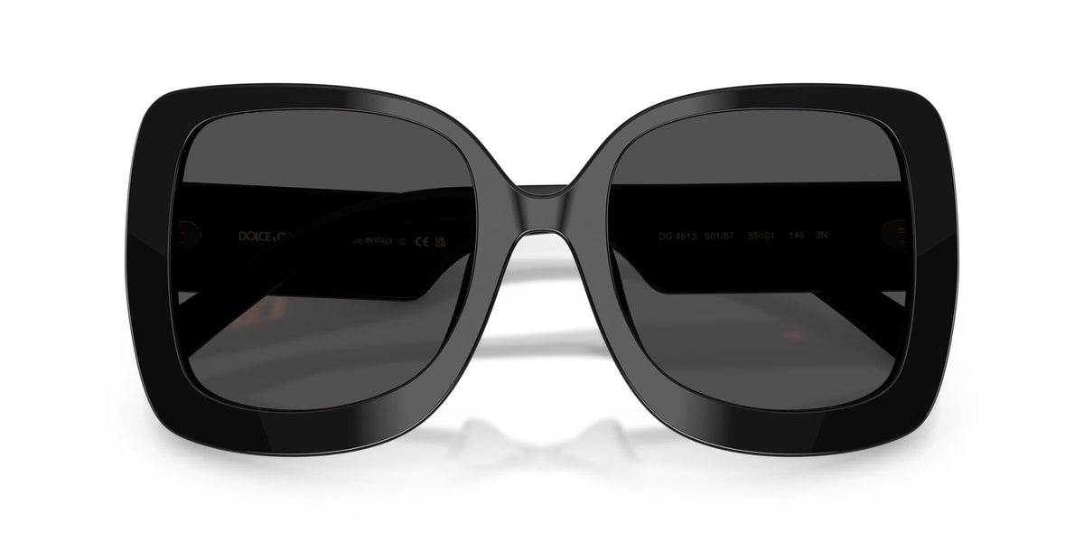 Dolce & Gabbana 0DG4513 501/87 55 Black/ Dark Grey