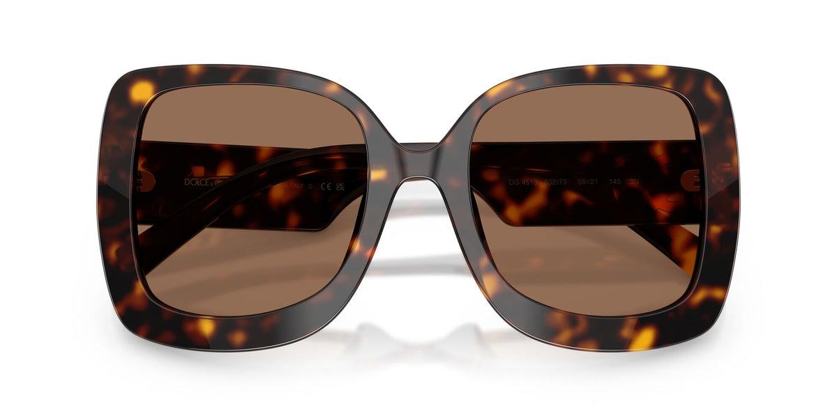 Dolce & Gabbana 0DG4513 502/73 55 Havana/ Dark Brown