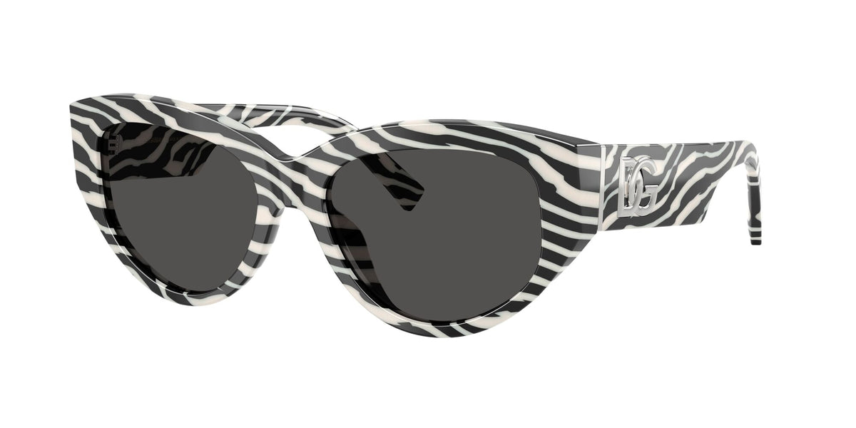 Dolce & Gabbana 0DG4514 337287 55 Zebra/ Dark Grey