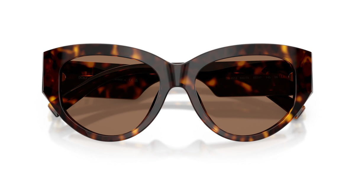 Dolce & Gabbana 0DG4514 502/73 55 Havana/ Dark Brown