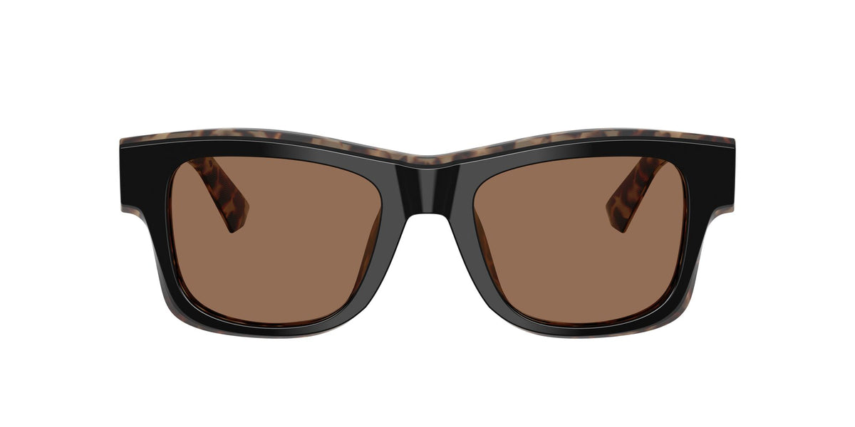 Dolce & Gabbana 0DG4515 341773 52 Black On Red Havana/ Dark Brown