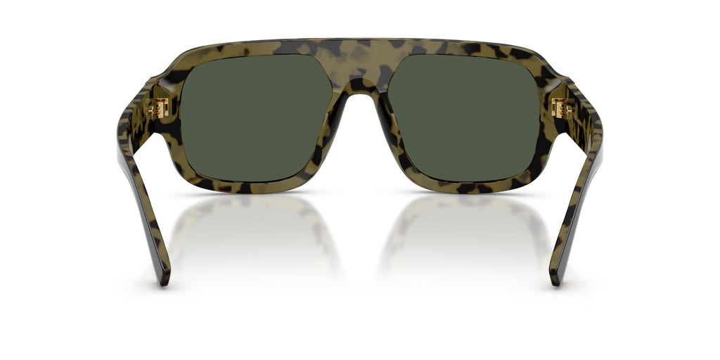 Dolce & Gabbana 0DG4516 34049A 55 Black On Yellow Havana/ Dark Green Polar