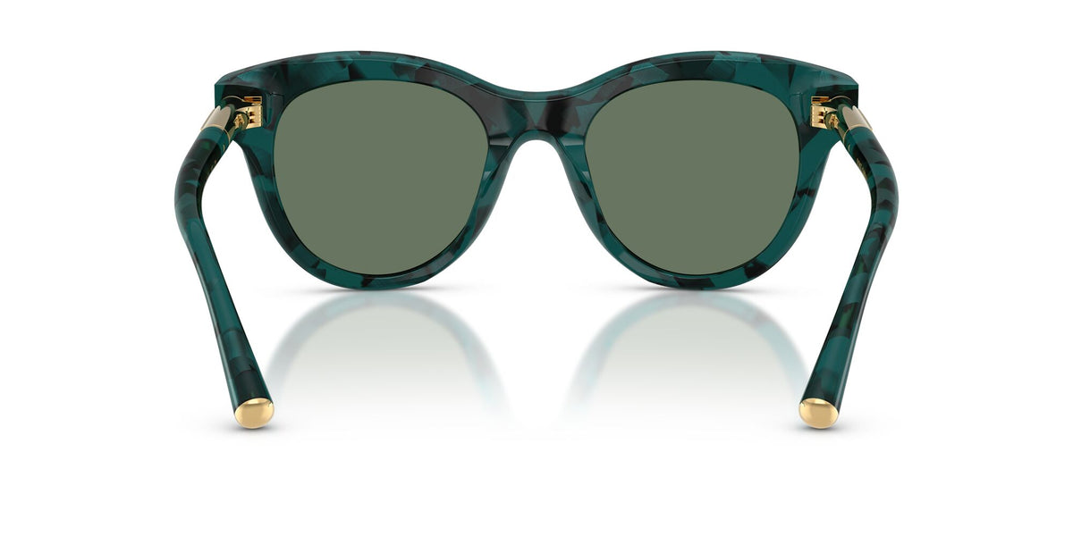 Dolce & Gabbana 0DG4518 3460/2 52 Pearl Havana Petroleum/ Dark Green