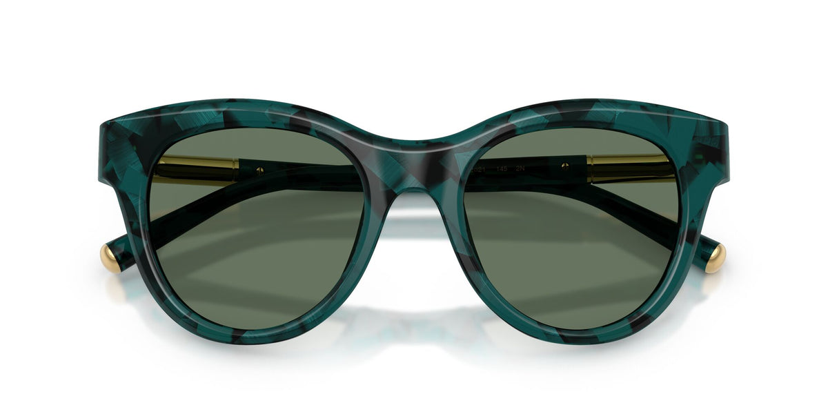 Dolce & Gabbana 0DG4518 3460/2 52 Pearl Havana Petroleum/ Dark Green