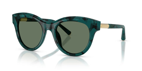 Dolce & Gabbana 0DG4518 3460/2 52 Pearl Havana Petroleum/ Dark Green