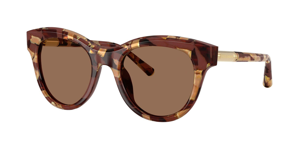 Dolce & Gabbana 0DG4518 346273 52 Havana Pearl Brown/ Dark Brown