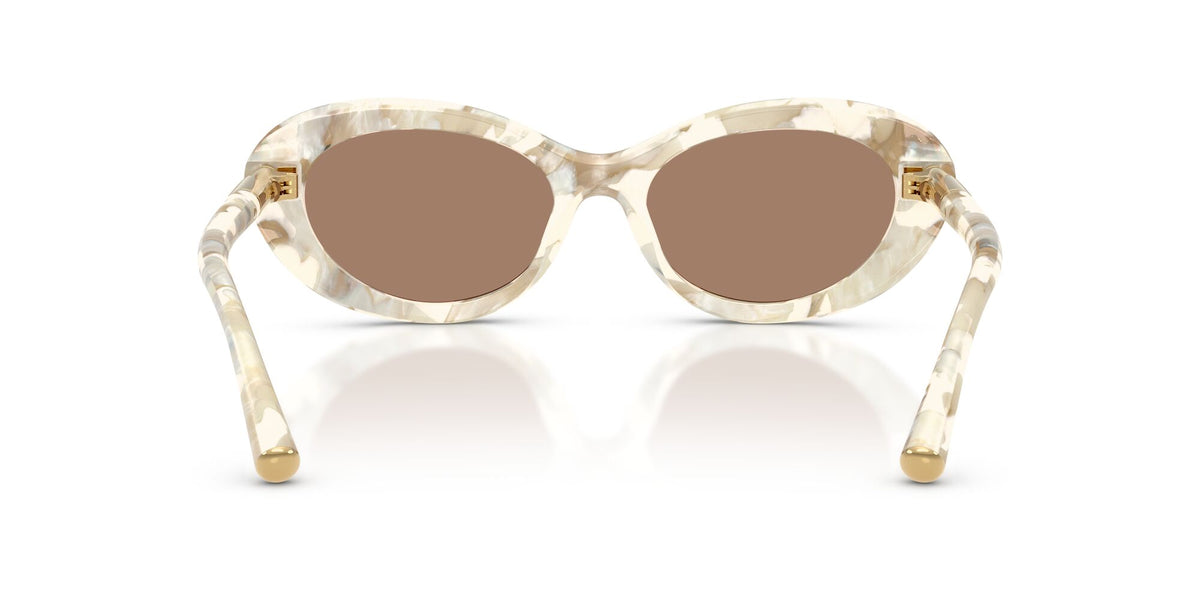Dolce & Gabbana 0DG4519 346173 54 Pearl Havana Cream/ Solid Brown