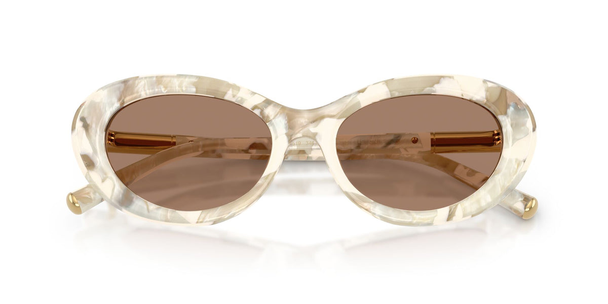 Dolce & Gabbana 0DG4519 346173 54 Pearl Havana Cream/ Solid Brown