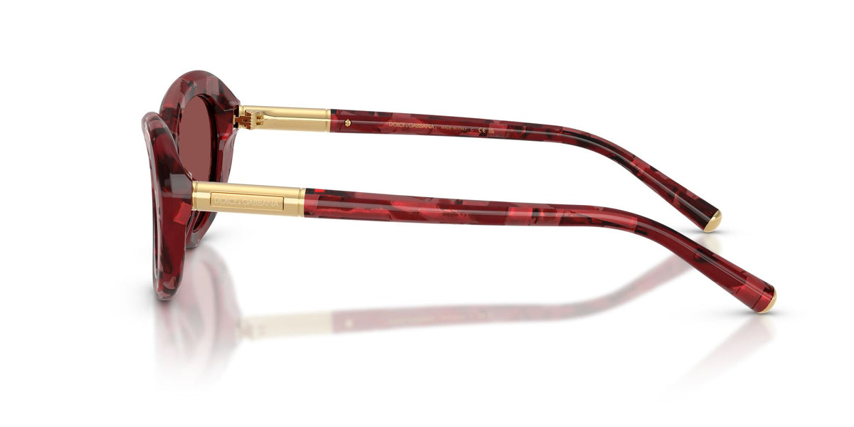 Dolce & Gabbana 0DG4519 346375 54 Pearl Havana Red/ Dark Violet