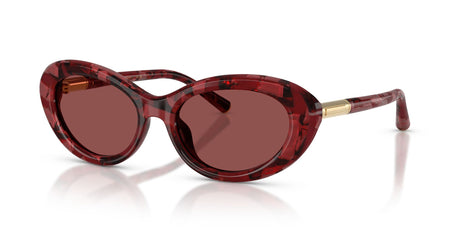 Dolce & Gabbana 0DG4519 346375 54 Pearl Havana Red/ Dark Violet
