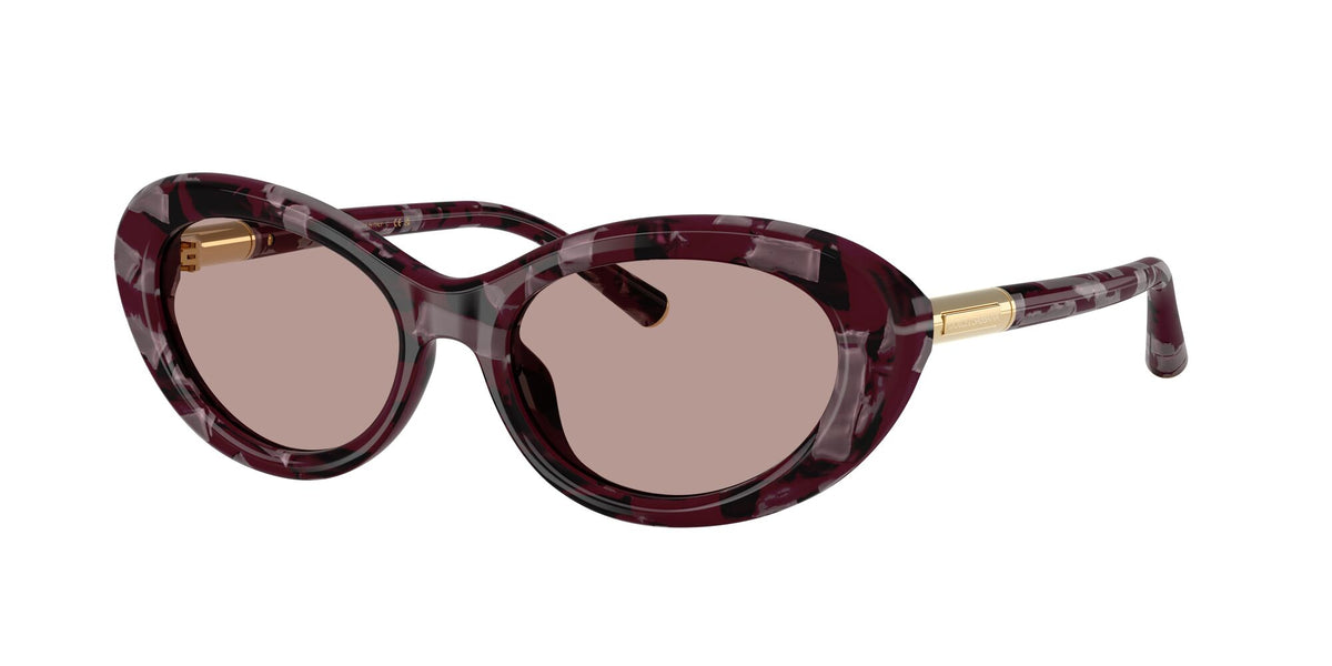Dolce & Gabbana 0DG4519 34647N 54 Pearl Havana Purple/ Light Purple Brown