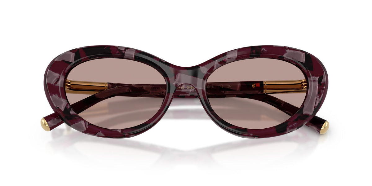 Dolce & Gabbana 0DG4519 34647N 54 Pearl Havana Purple/ Light Purple Brown