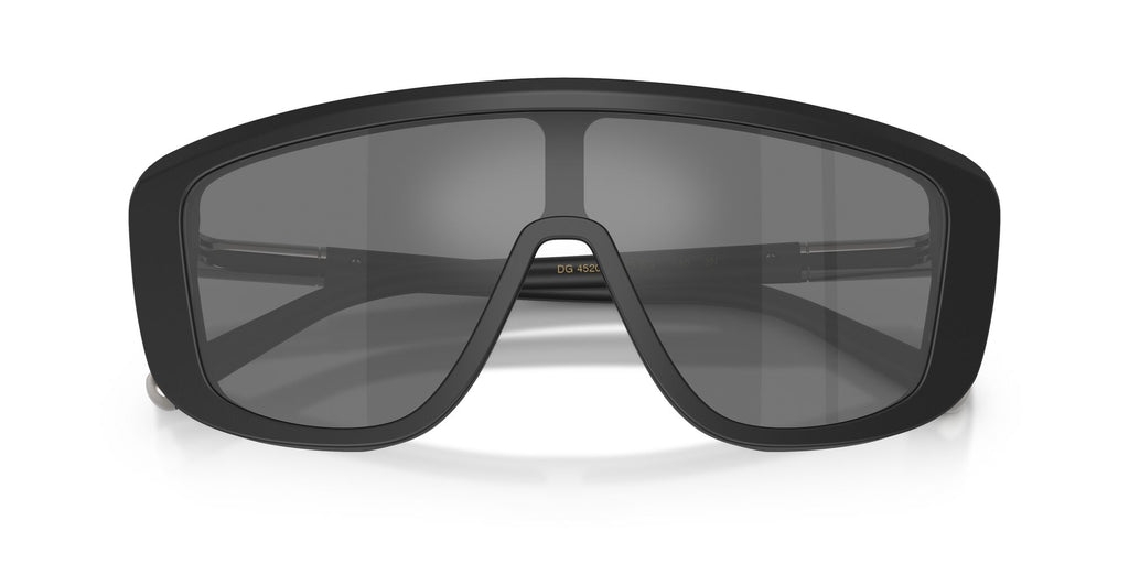 Dolce & Gabbana 0DG4520 25256G 28 Matte Black/ Grey Mirror Black