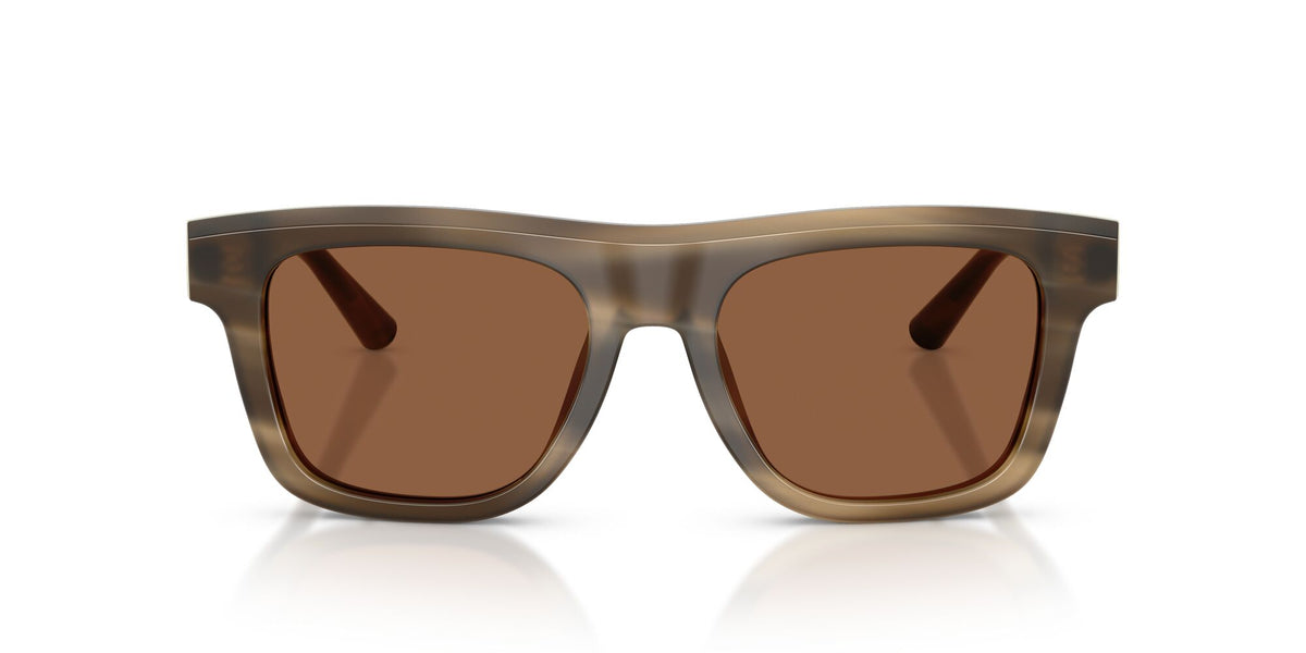 Dolce & Gabbana 0DG4521 3200OK 52 Striped Tobacco/ Bronze