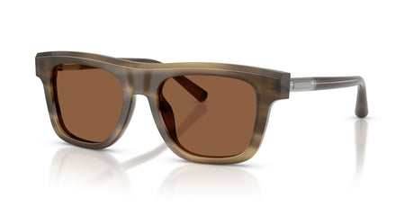 Dolce & Gabbana 0DG4521 3200OK 52 Striped Tobacco/ Bronze