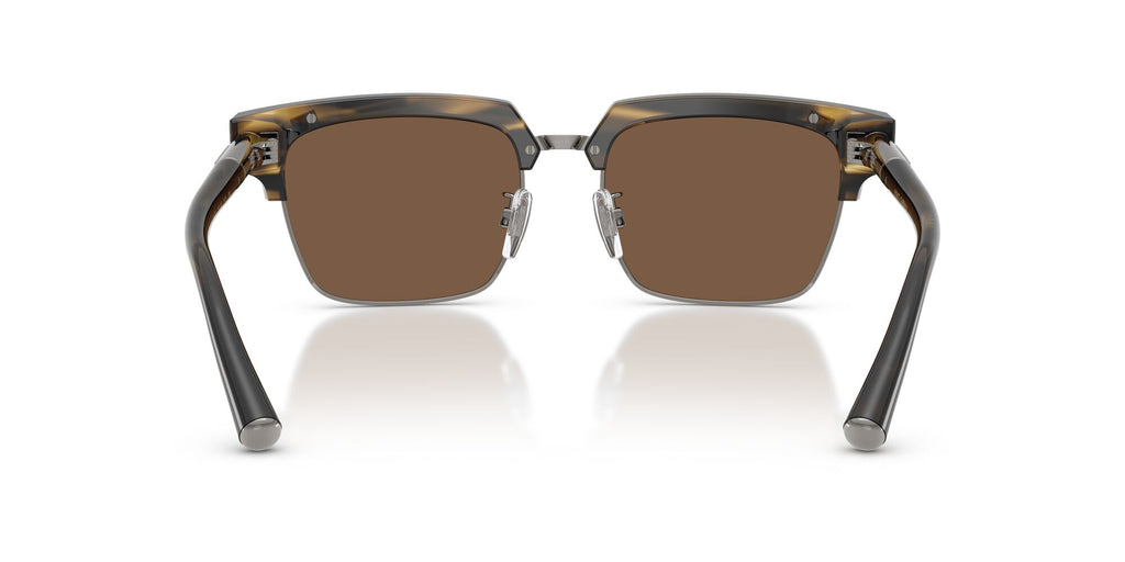 Dolce & Gabbana 0DG4522 306373 54 Striped Brown/ Brown