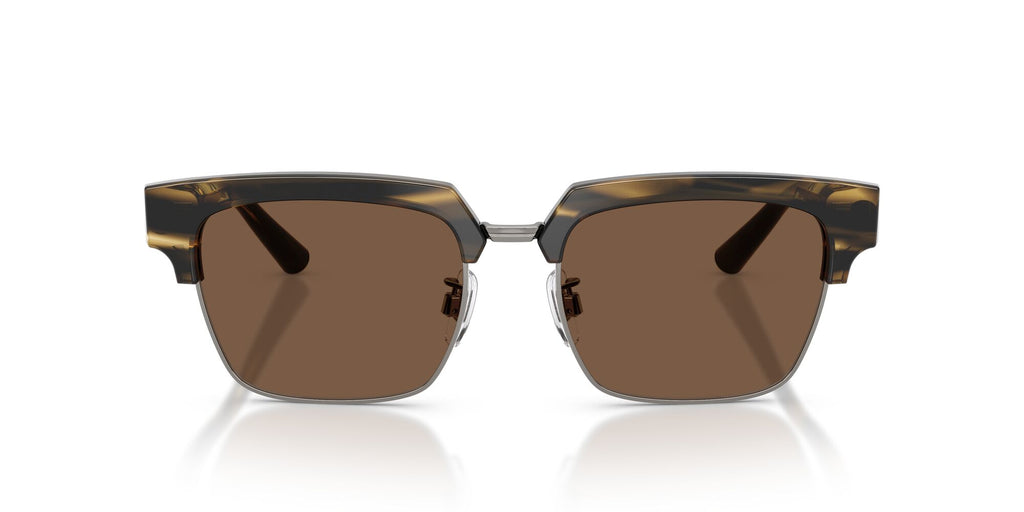 Dolce & Gabbana 0DG4522 306373 54 Striped Brown/ Brown