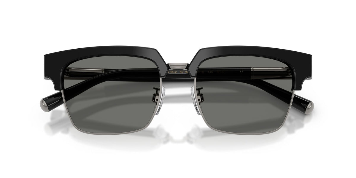 Dolce & Gabbana 0DG4522 501/M3 54 Black/ Photo Clear To Grey Quarz