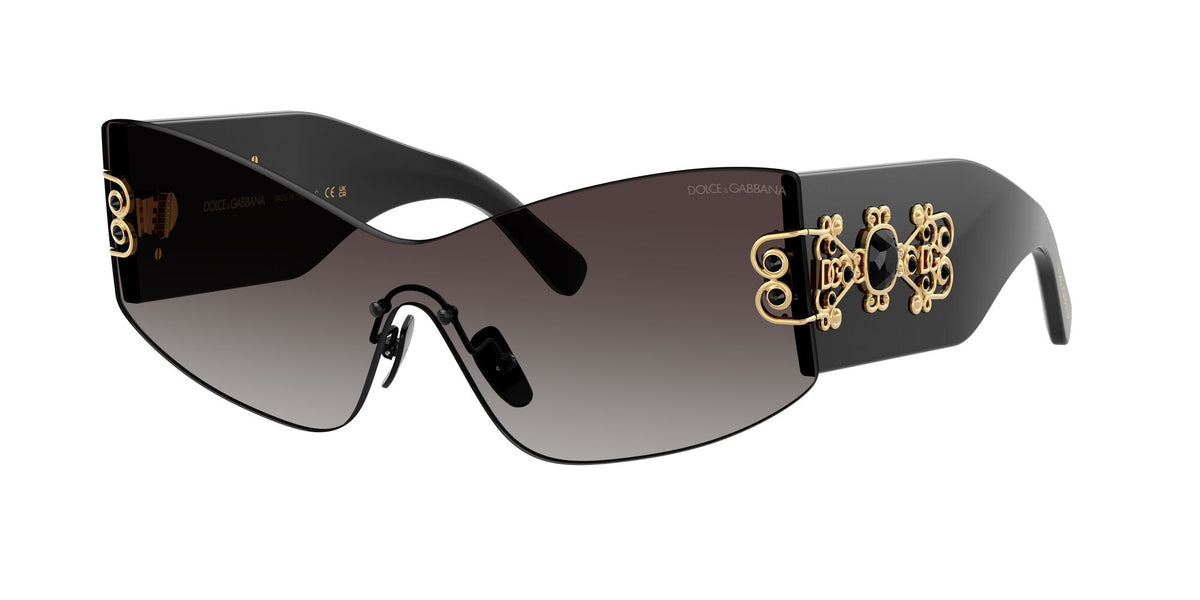 Dolce & Gabbana 0DG4526B 501/8G 42 Black/ Grey Gradient