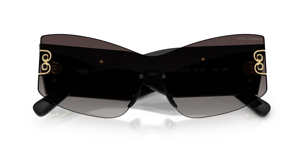 Dolce & Gabbana 0DG4526B 501/8G 42 Black/ Grey Gradient