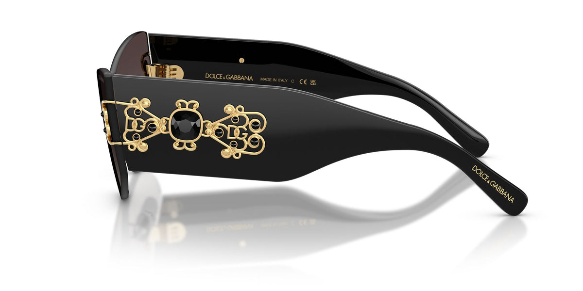 Dolce & Gabbana 0DG4526B 501/8G 42 Black/ Grey Gradient