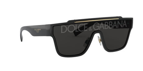 Dolce & Gabbana 0DG6125 501/M 35 Black/ Dark Grey Tampo D&G Silver 35 / Plastic