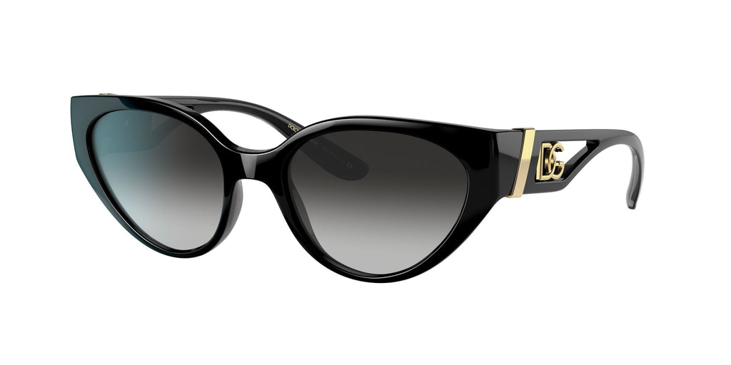 Dolce & Gabbana 0DG6146 501/8G 54 Black/ Gradient Grey 54 / Plastic