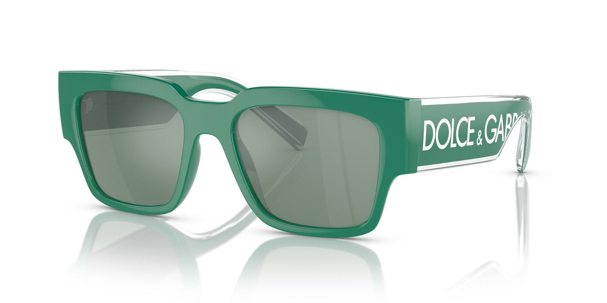 Dolce & Gabbana 0DG6184 331182 52 Green/ Petrol Green Mirror Silver 52 / Polyamide / Injected / Molded