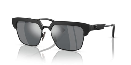 Dolce & Gabbana 0DG6185 25256G 55 Matte Black/ Light Grey Mirror Black 55 / Polycarbonate / Injected / Metal