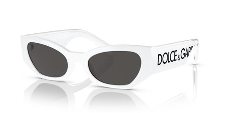 Dolce & Gabbana 0DG6186 331287 52 White/ Dark Grey 52 / Polycarbonate / Injected / Molded