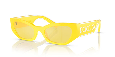 Dolce & Gabbana 0DG6186 333485 52 Yellow/ Yellow Flash Silver 52 / Polyamide / Injected / Molded