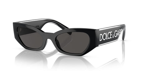 Dolce & Gabbana 0DG6186 501/87 52 Black/ Dark Grey