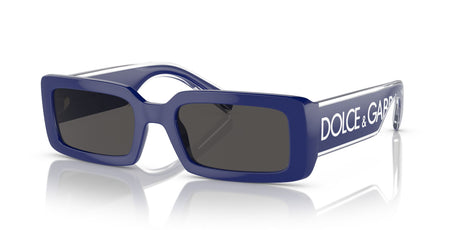 Dolce & Gabbana 0DG6187 309487 53 Blue/ Dark Grey 53 / Polycarbonate / Injected / Injected