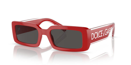 Dolce & Gabbana 0DG6187 309687 53 Red/ Dark Grey 53 / Polycarbonate / Injected / Injected