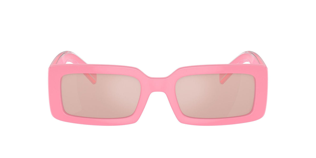 Dolce & Gabbana 0DG6187 3262/5 53 Pink/ Light Pink Mirror Silver
