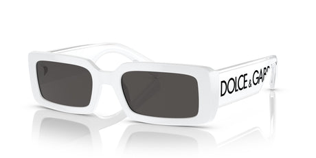Dolce & Gabbana 0DG6187 331287 53 White/ Dark Grey 53 / Polycarbonate / Injected / Injected