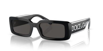 Dolce & Gabbana 0DG6187 501/87 53 Black/ Dark Grey