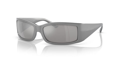 Dolce & Gabbana 0DG6188 34156G 61 Metallic Grey/ Light Grey Mirror Silver 61 / Polycarbonate / Injected / Nylon
