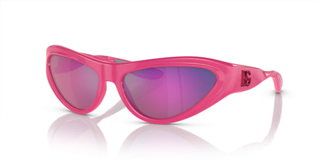 Dolce & Gabbana 0DG6190 30984X 60 Pink/ Grey Mirror Violet 60 / Polycarbonate / Injected / Injected