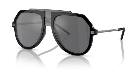 Dolce & Gabbana 0DG6195 501/6G 45 Black/ Grey Mirror Black 45 / Polyamide / Injected / Metal