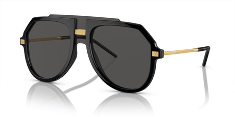 Dolce & Gabbana 0DG6195 501/87 45 Black/ Dark Grey 45 / Polyamide / Injected / Metal