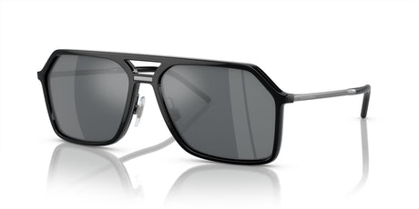 Dolce & Gabbana 0DG6196 501/6G 59 Black/ Light Grey Mirror Black 59 / Polycarbonate / Injected / Metal