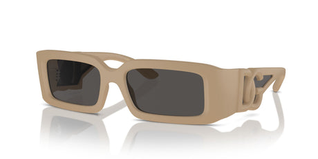 Dolce & Gabbana 0DG6197 329287 53 Rubberized Beige/ Dark Grey