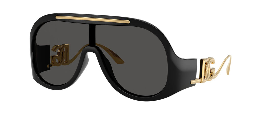 Dolce & Gabbana 0DG6202 501/87 28 Black/ Dark Grey